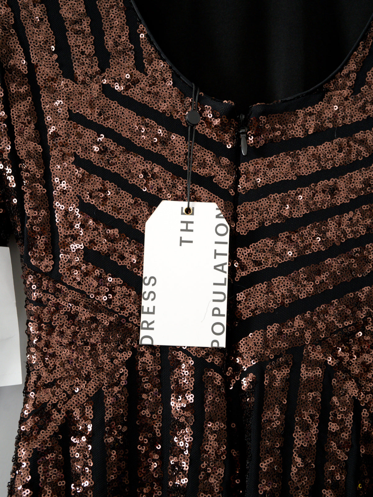 Dress the Population Women's Nathalia Sequined Bodycon Dress Dress the Population
