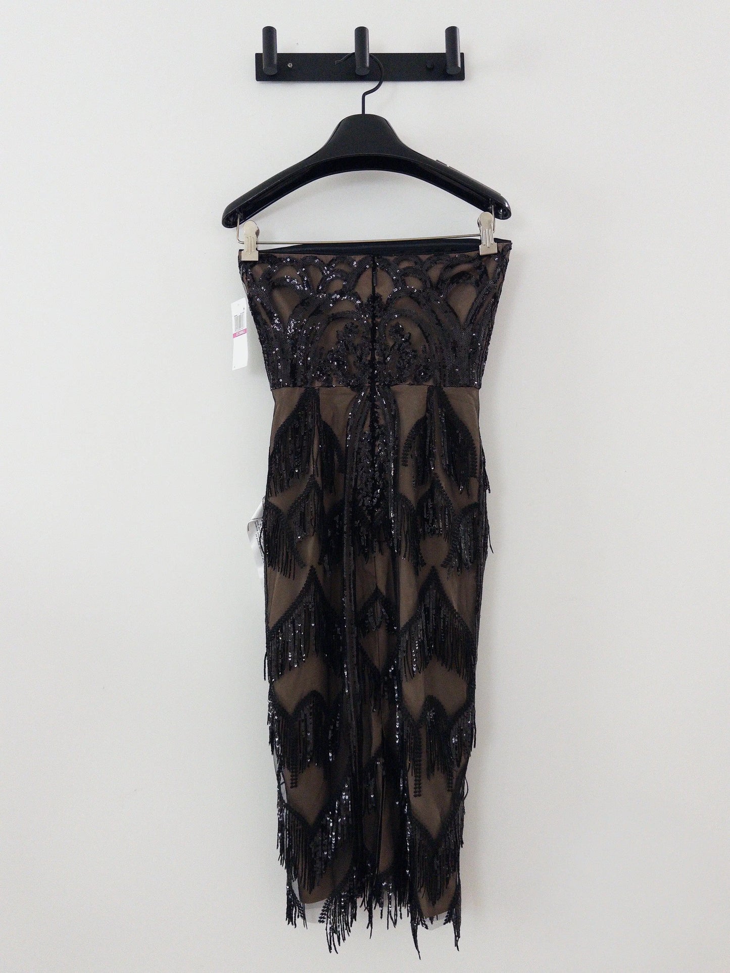 Viviana Sequined Fringe Dress Dress the Population
