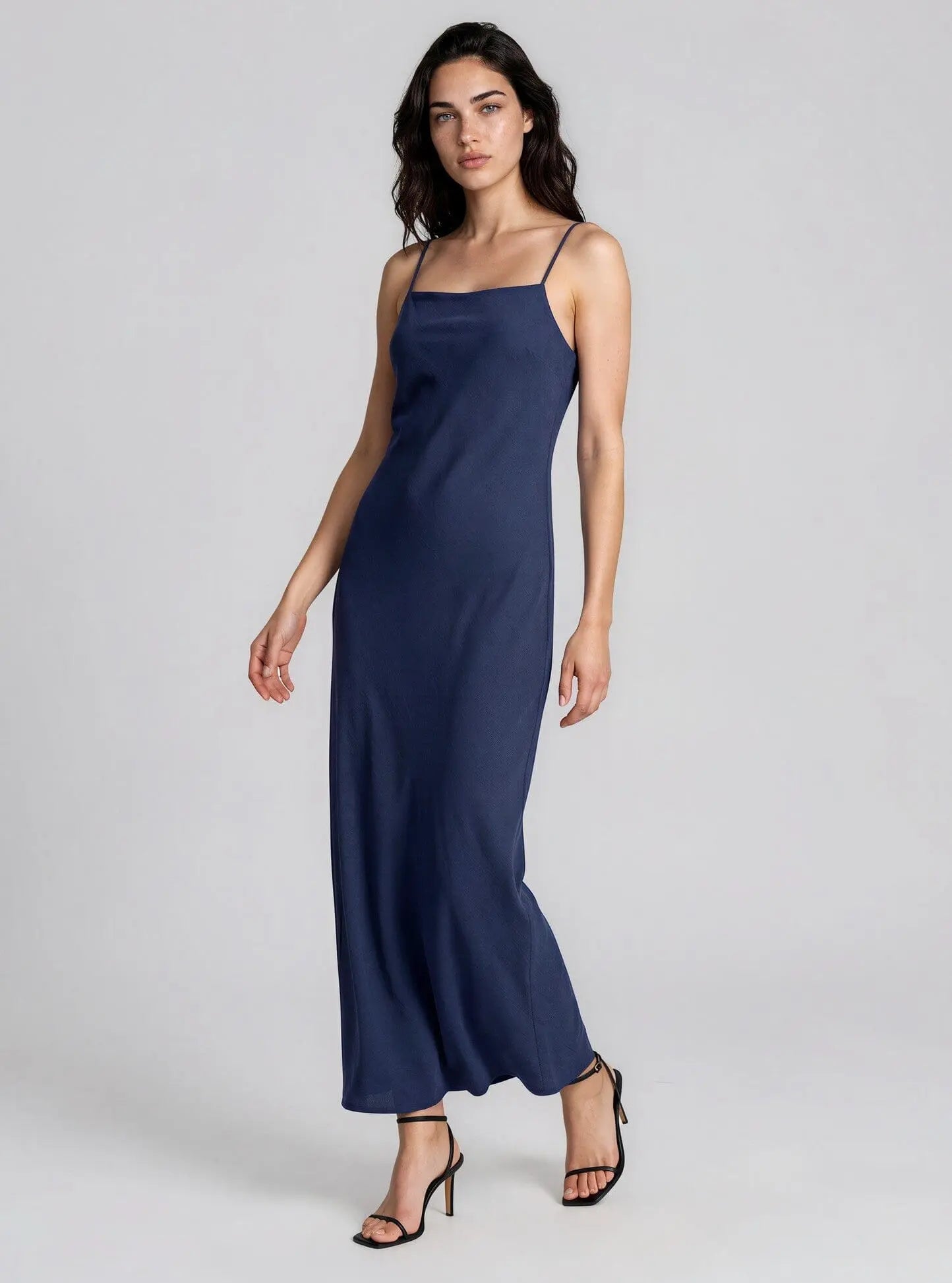 Athletic Stretch Slip Maxi Dress Kenneth Cole