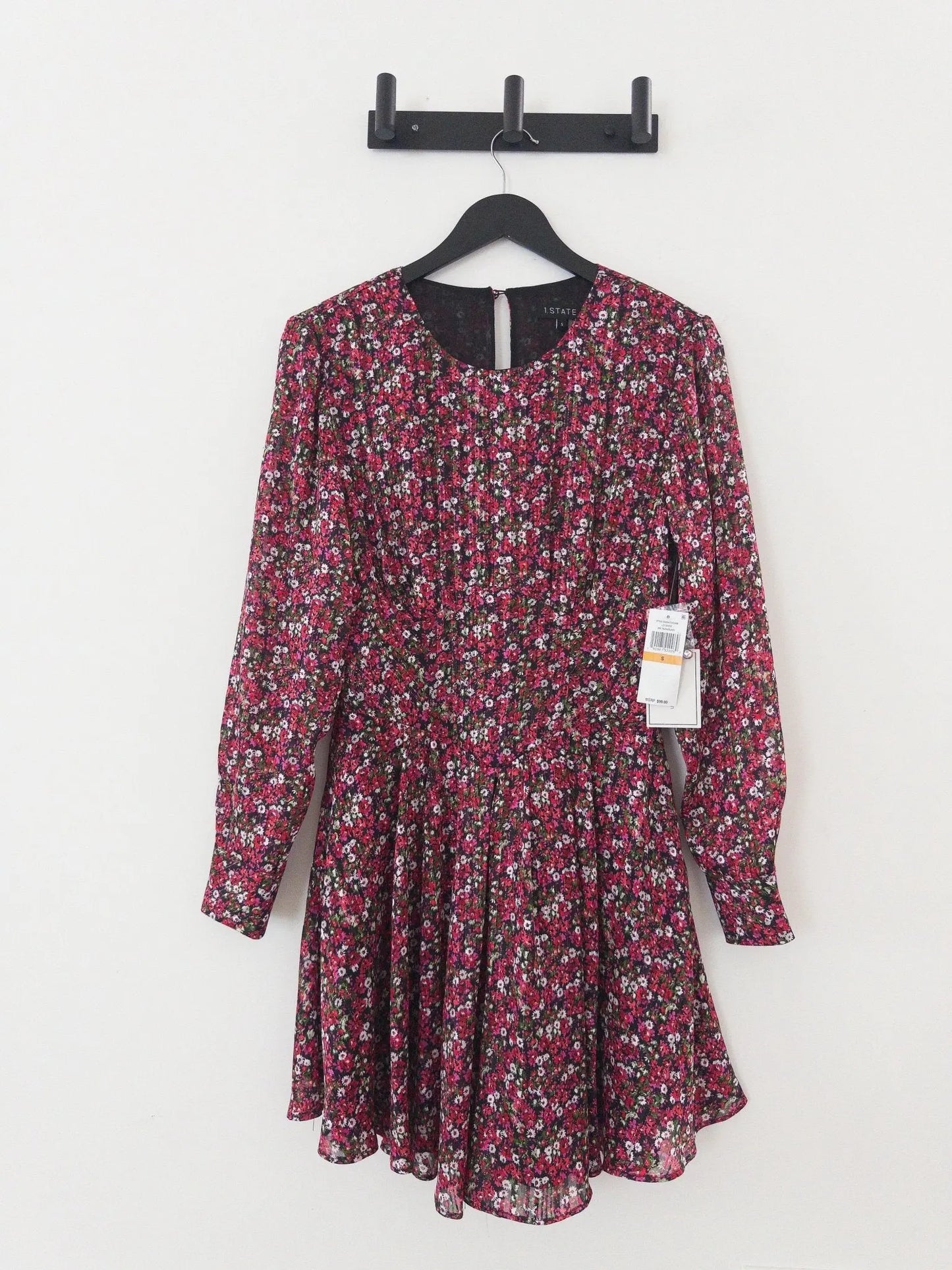 Floral-Print Fit & Flare Mini Dress - Layalita
