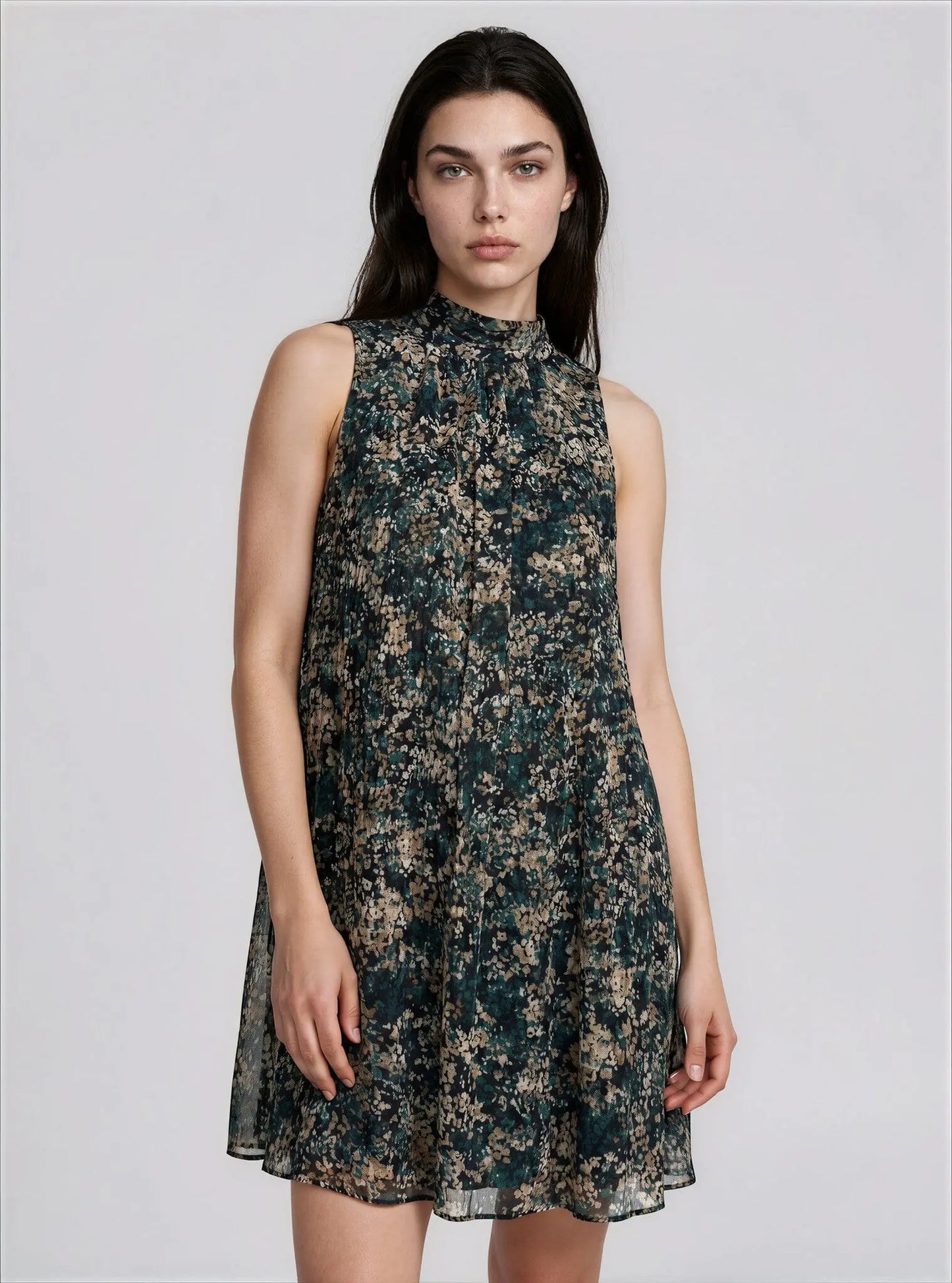 Printed Shift Dress - Layalita