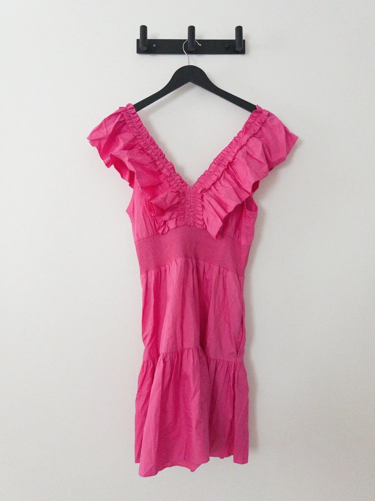 Ruffled Cotton Fit & Flare Dress - Layalita