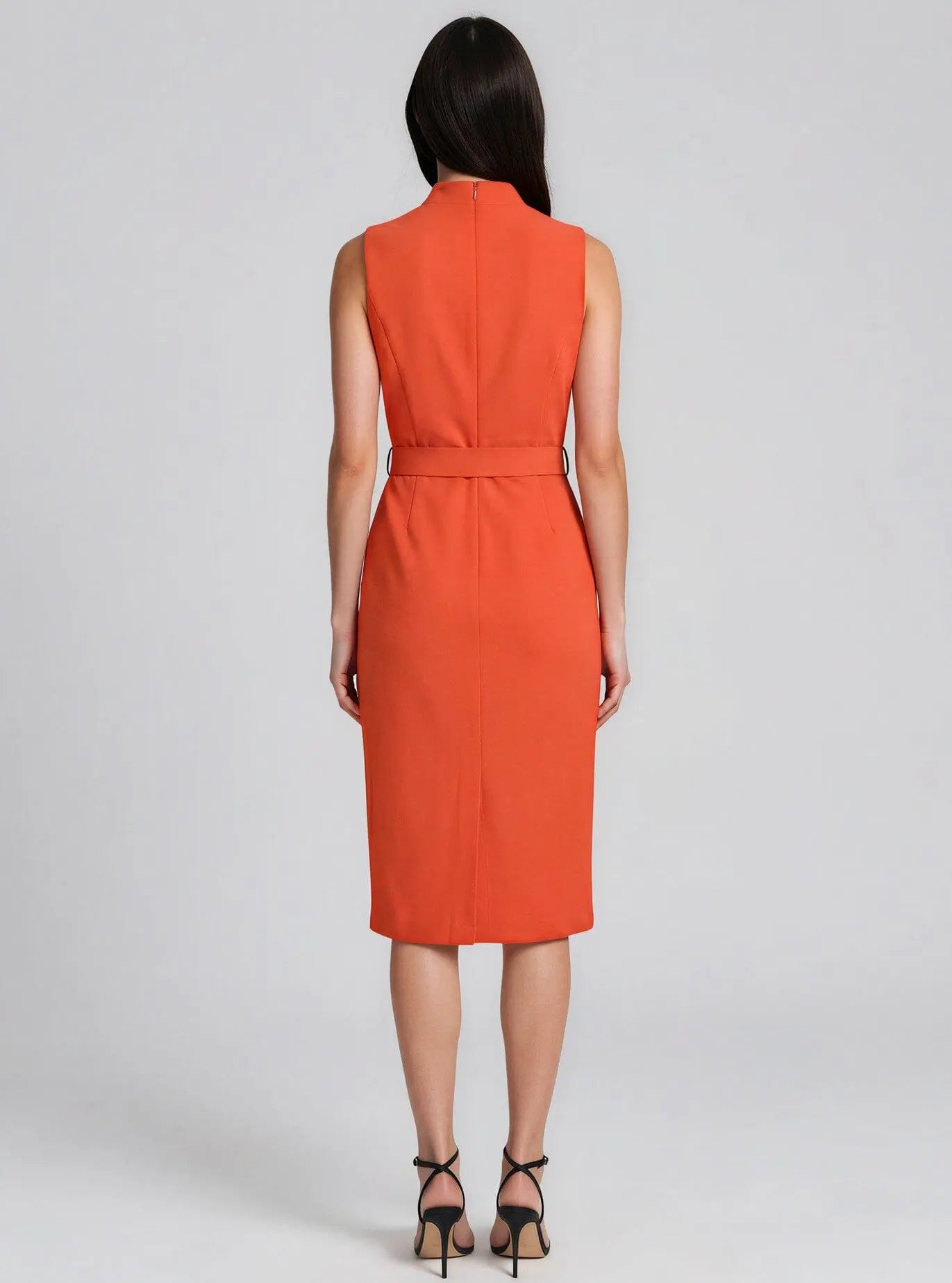Sleeveless Midi Sheath Dress - Layalita