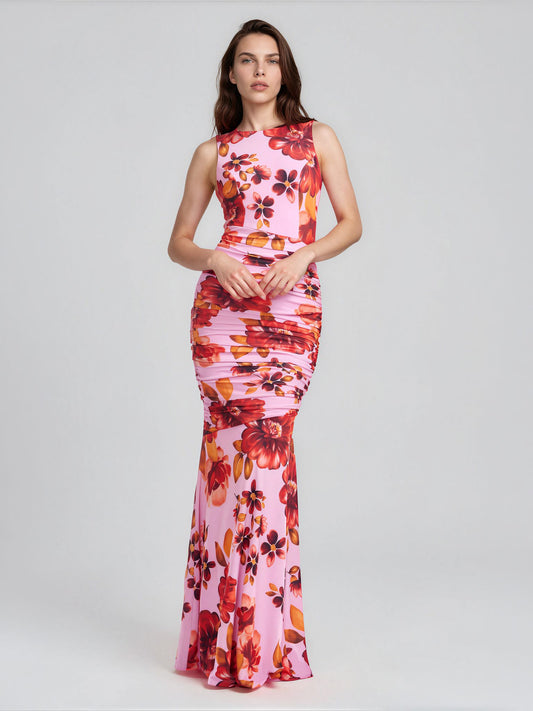 Dress the Population Violetta Gown Dress the Population 