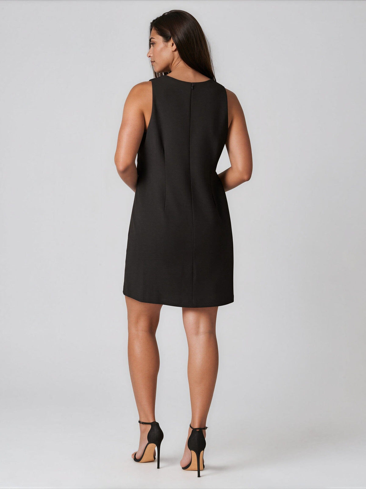 Adrianna Papell Plus Size Sleeveless Knit Mini Dress Adrianna Papell 