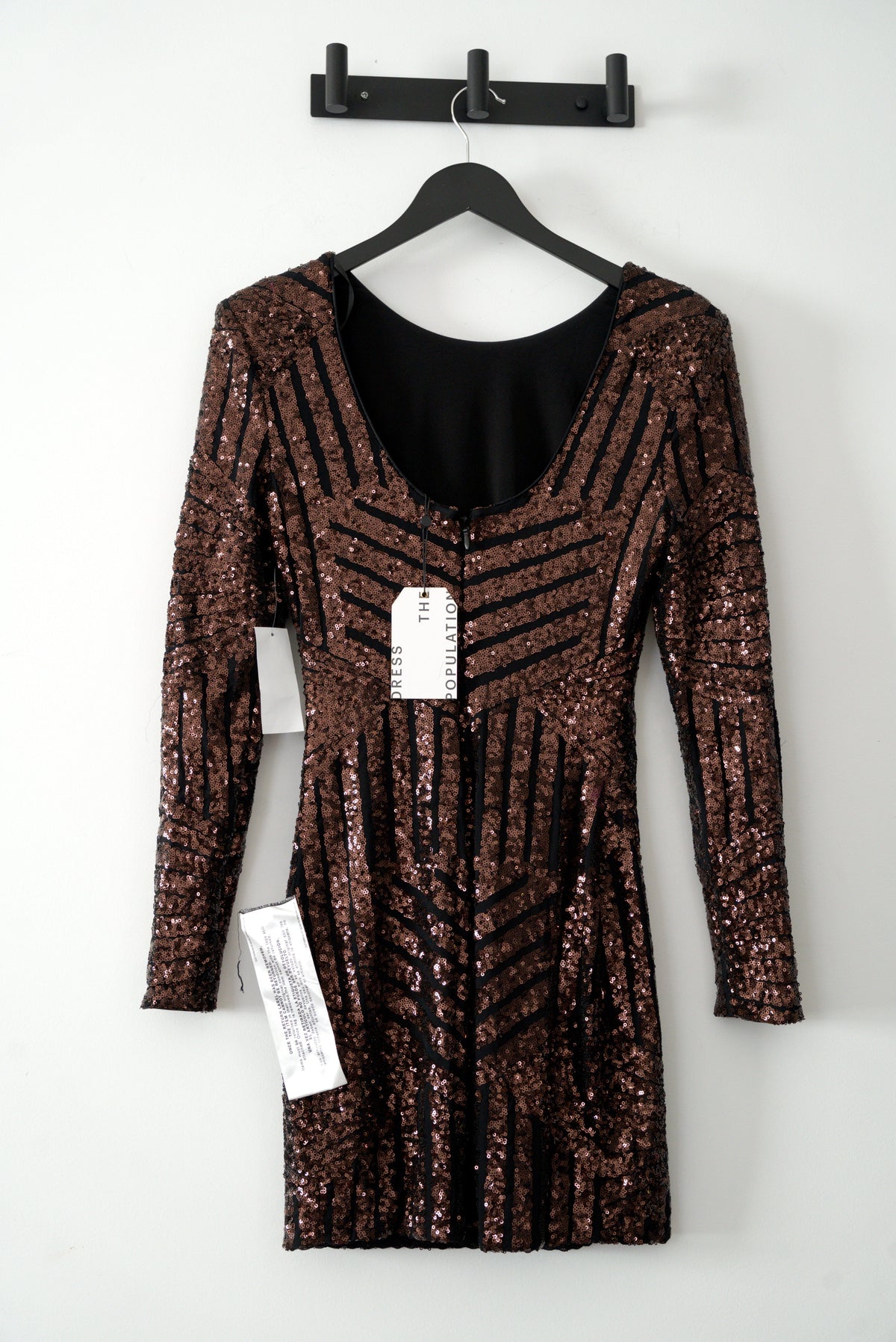 Dress the Population Women's Nathalia Sequined Bodycon Dress Dress the Population 