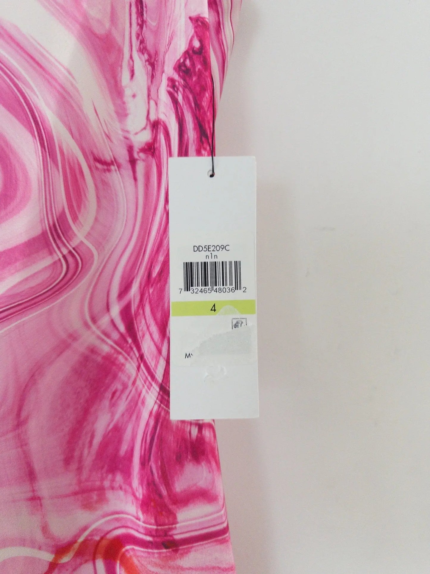 Abstract-printed Cowlneck Sleeveless Midi Dress - Layalita