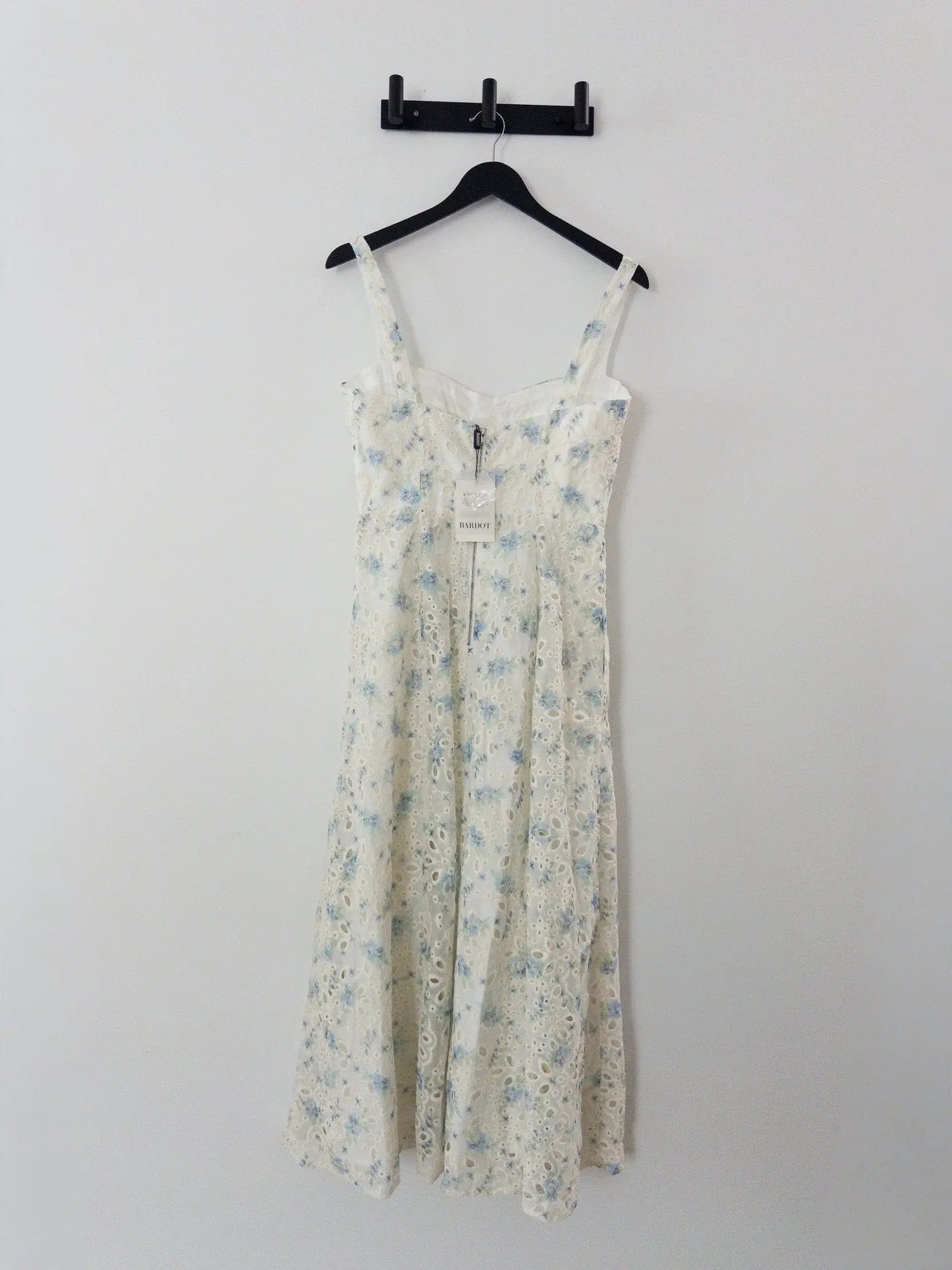Adaline Embroidered A-Line Sleeveless Dress Bardot 