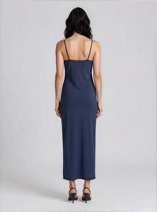 Athletic Stretch Slip Maxi Dress Kenneth Cole 