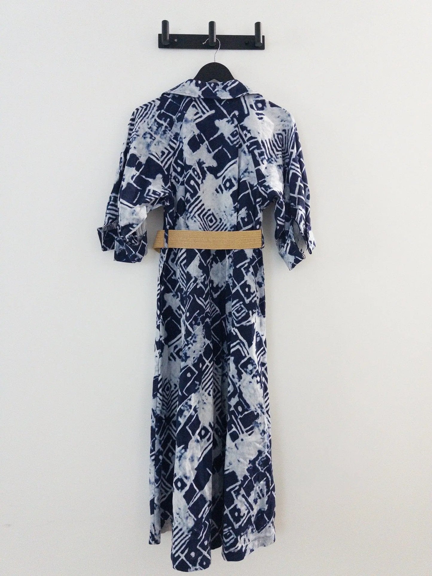 Belted Midi Shirt Dress Donna Karan New York 