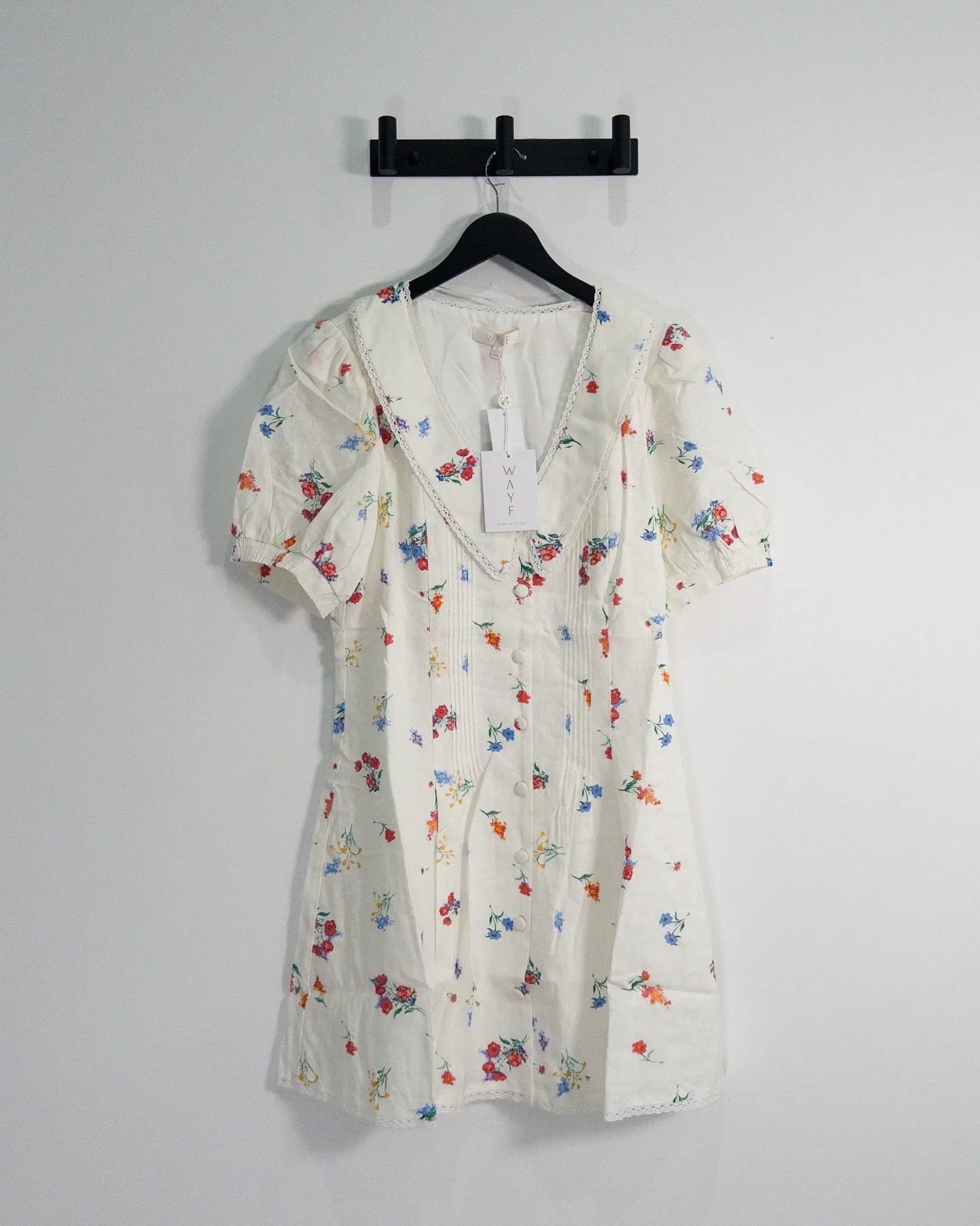 Berkleigh Collar Mini Dress WAYF 