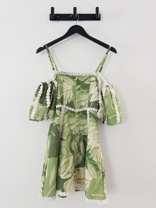 Circle-Trim Off-The-Shoulder Dress RACHEL Rachel Roy 