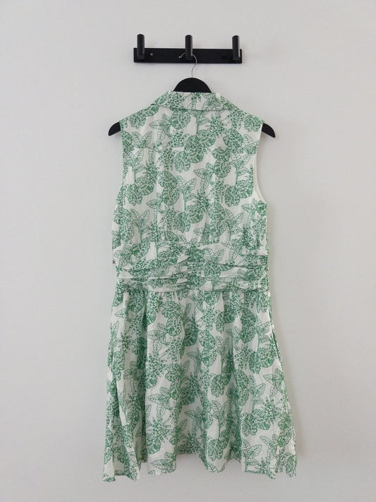 Cotton Embroidered Sleeveless Dress - Layalita