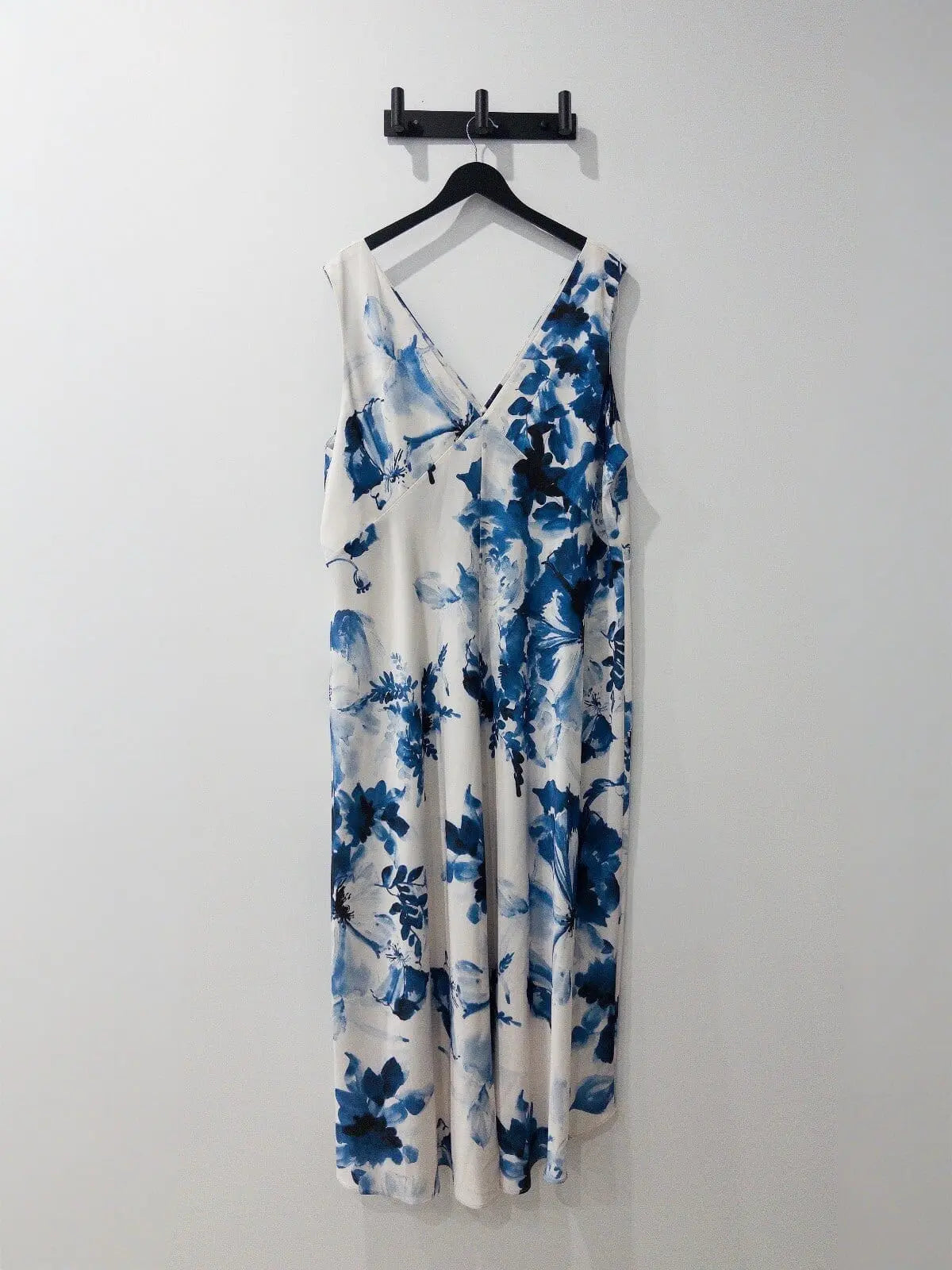Donna Karan New York Plus Size V-Neck High-Low Dress Donna Karan New York 