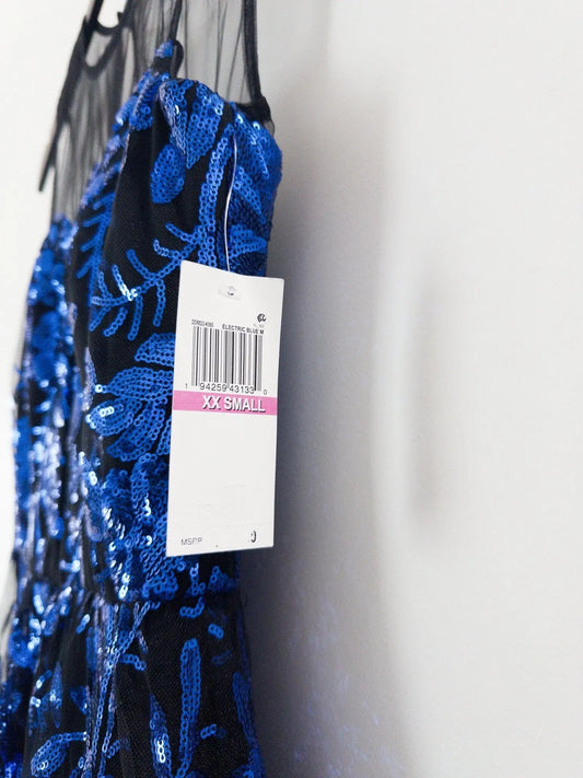 Eleanor Strapless Sequin Gown Dress the Population 