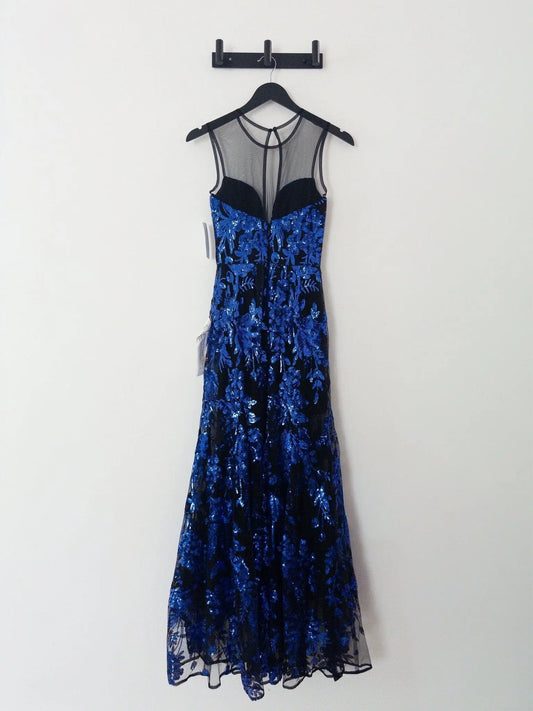 Eleanor Strapless Sequin Gown Dress the Population 