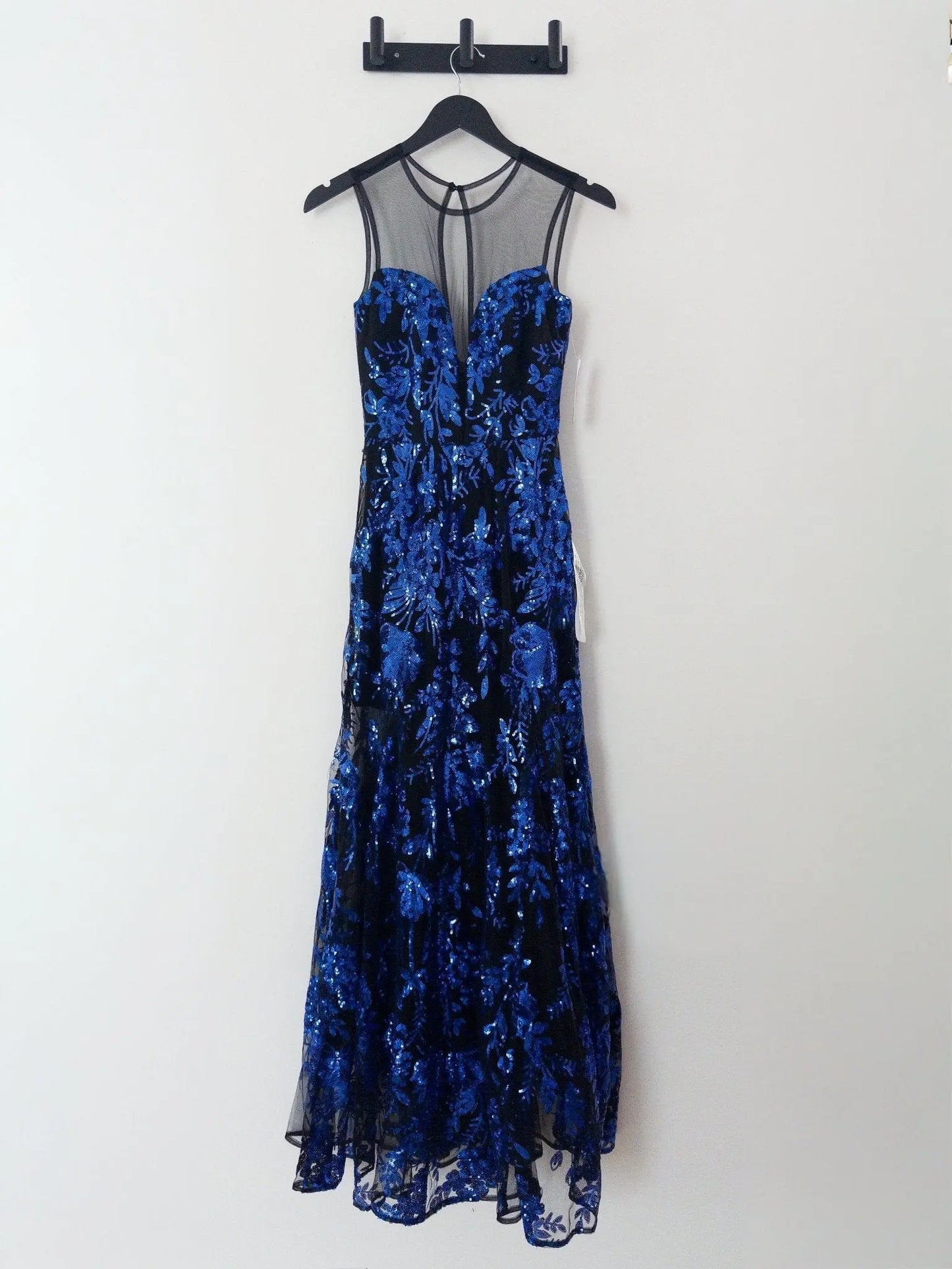 Eleanor Strapless Sequin Gown Dress the Population 
