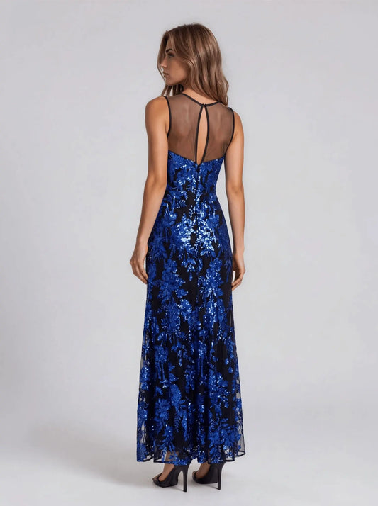 Eleanor Strapless Sequin Gown - Layalita