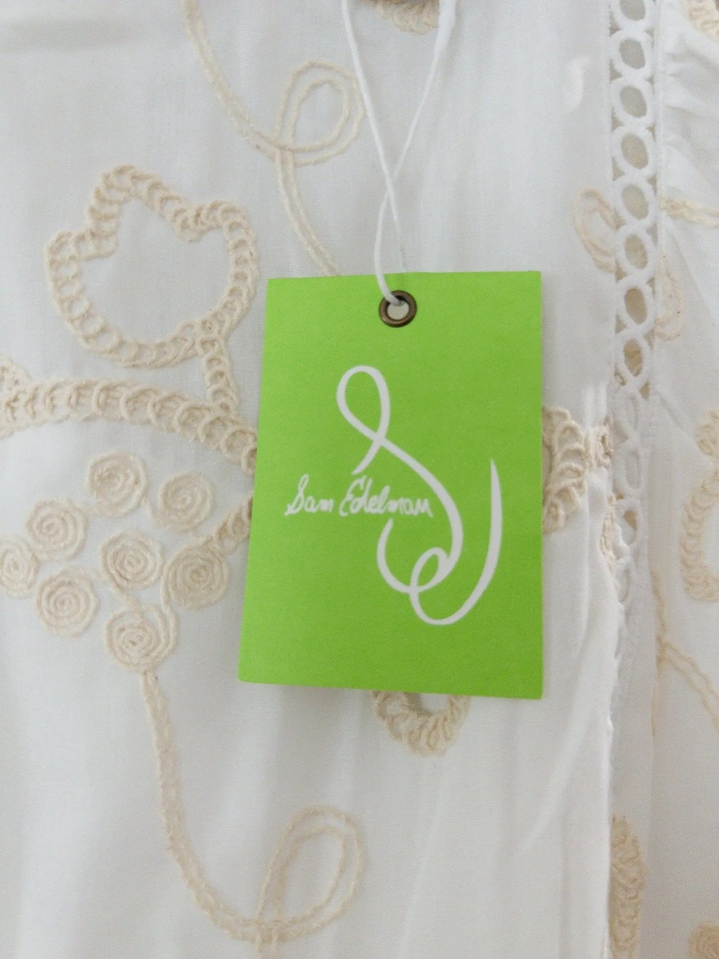 Eyelet Midi Dress Sam Edelman 