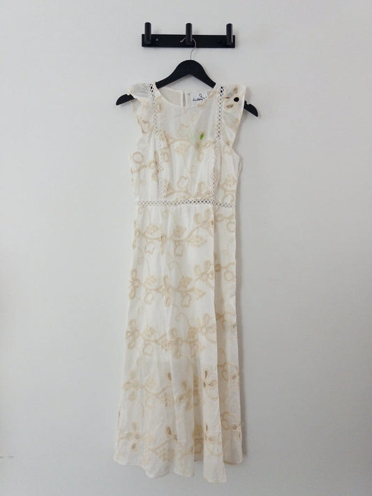Eyelet Midi Dress Sam Edelman 