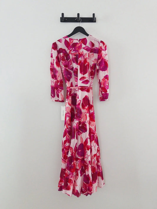 Floral-Print Cotton Midi Dresses - Layalita