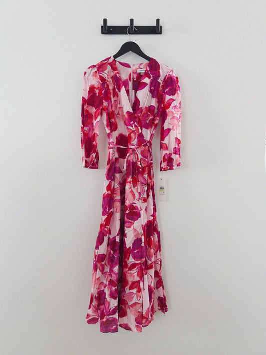 Floral-Print Cotton Midi Dresses - Layalita