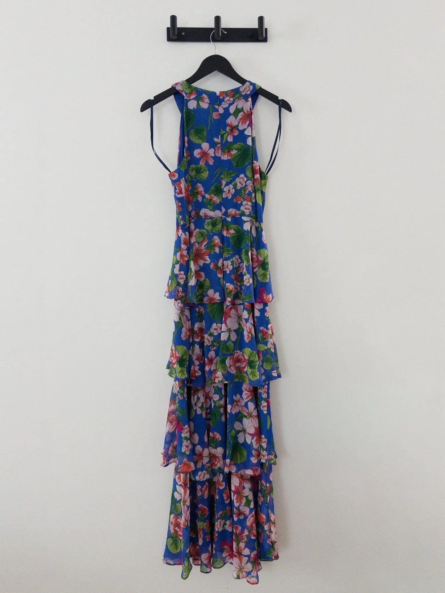 Floral-Print Tiered Halterneck Maxi Dress Tommy Hilfiger 
