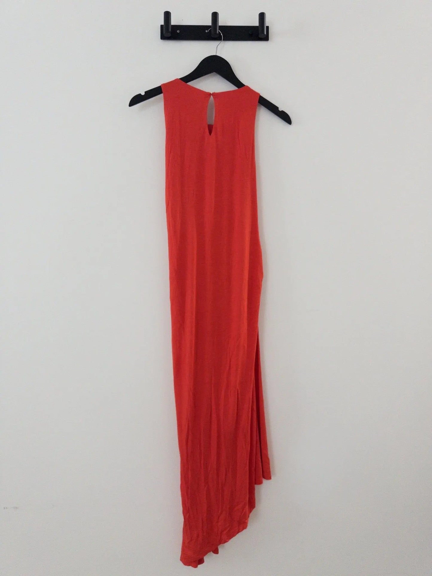 Jewel Neck Ruched - Front Sleeveless Dress - Layalita