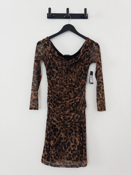 Kendall Printed Off-the-Shoulder Bodycon Dress GUESS 