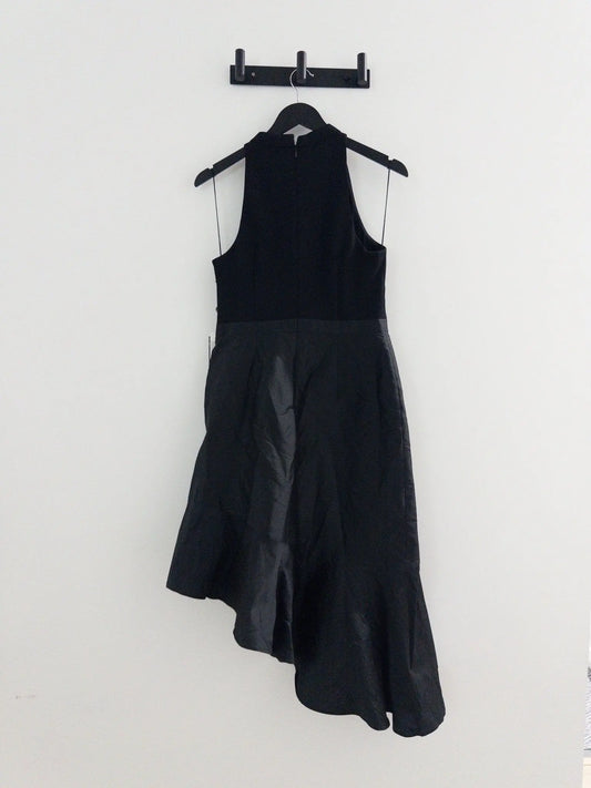 Mixed-Media Ruffle-Trim Dress - Layalita