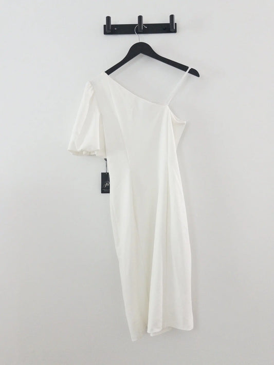 One-Shoulder Scuba Sheath Dress - Layalita