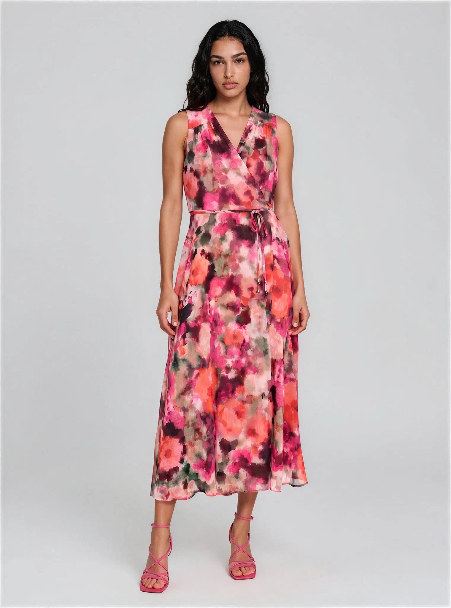 Petite Floral-Print Maxi Dress - Layalita