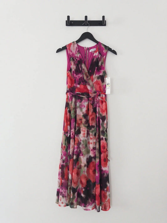 Petite Floral-Print Maxi Dress - Layalita