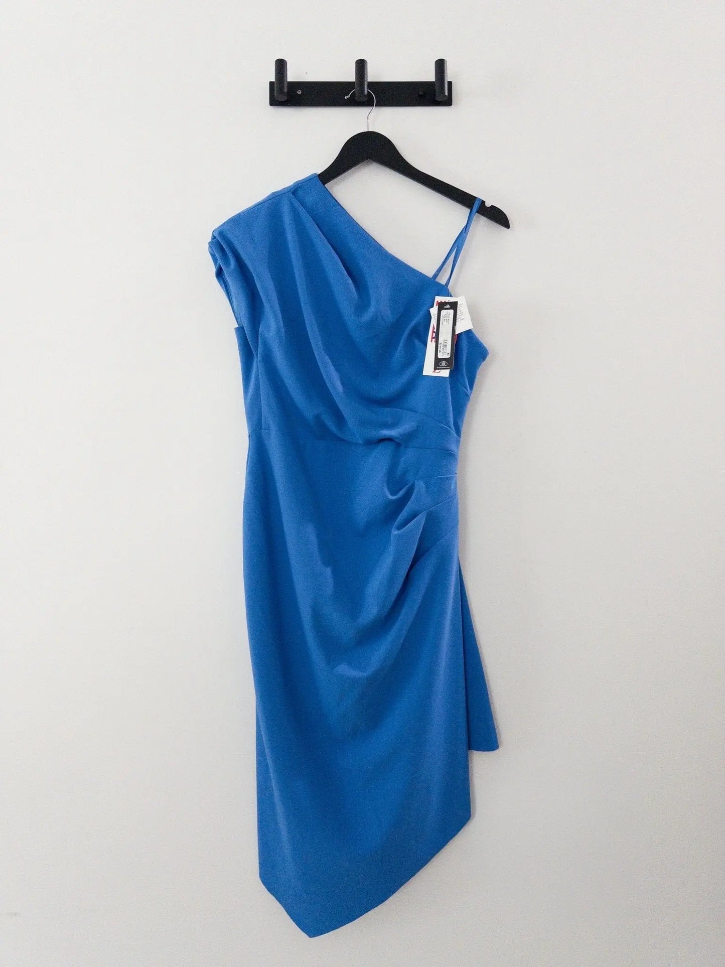 Petite One-Shoulder Midi Dress Betsy & Adam 