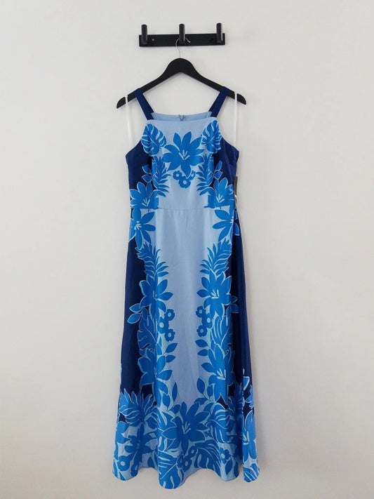 Placement - Print Square - Neck Maxi - Layalita