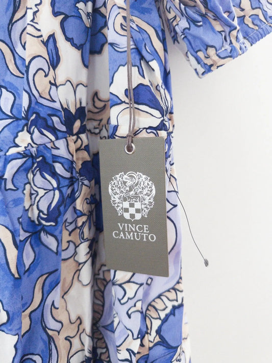 Plus Size Floral-Print Square-Neck Dress - Layalita