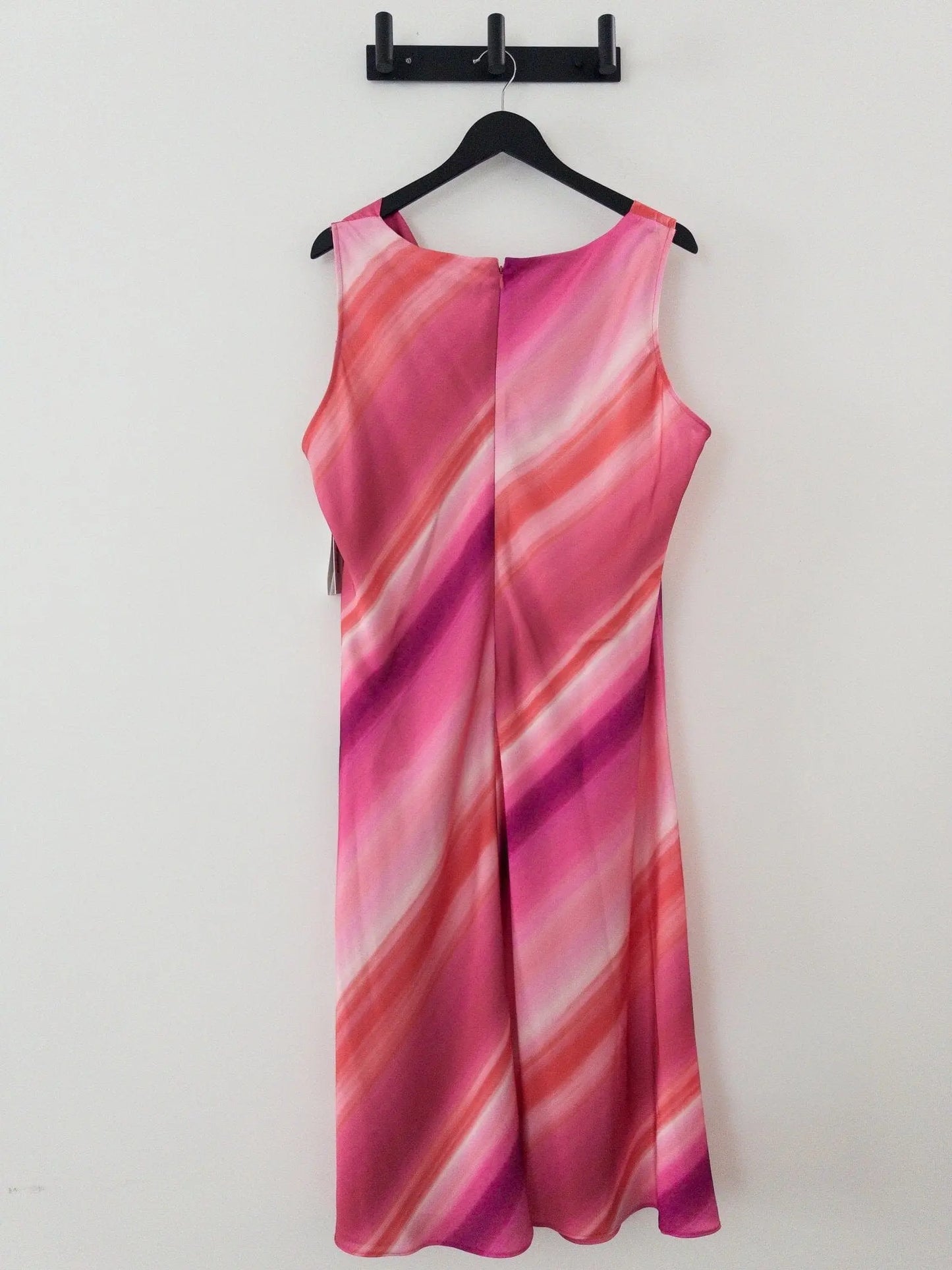 Plus Size Printed Cowlneck Sleeveless Midi Dress DKNY 