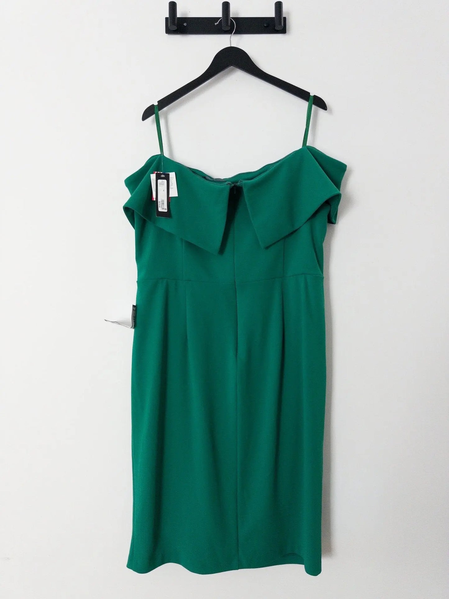 Plus Size Ruffled Off-The-Shoulder Dress Betsy & Adam 