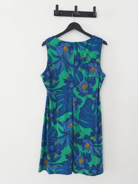 Printed A-Line Dress - Layalita