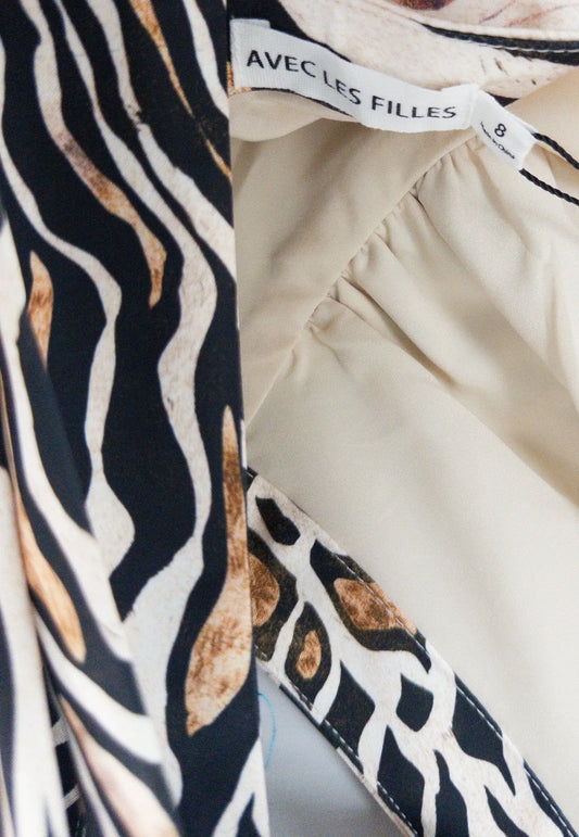 Printed Halter Scarf-Tie Maxi Dress - Layalita