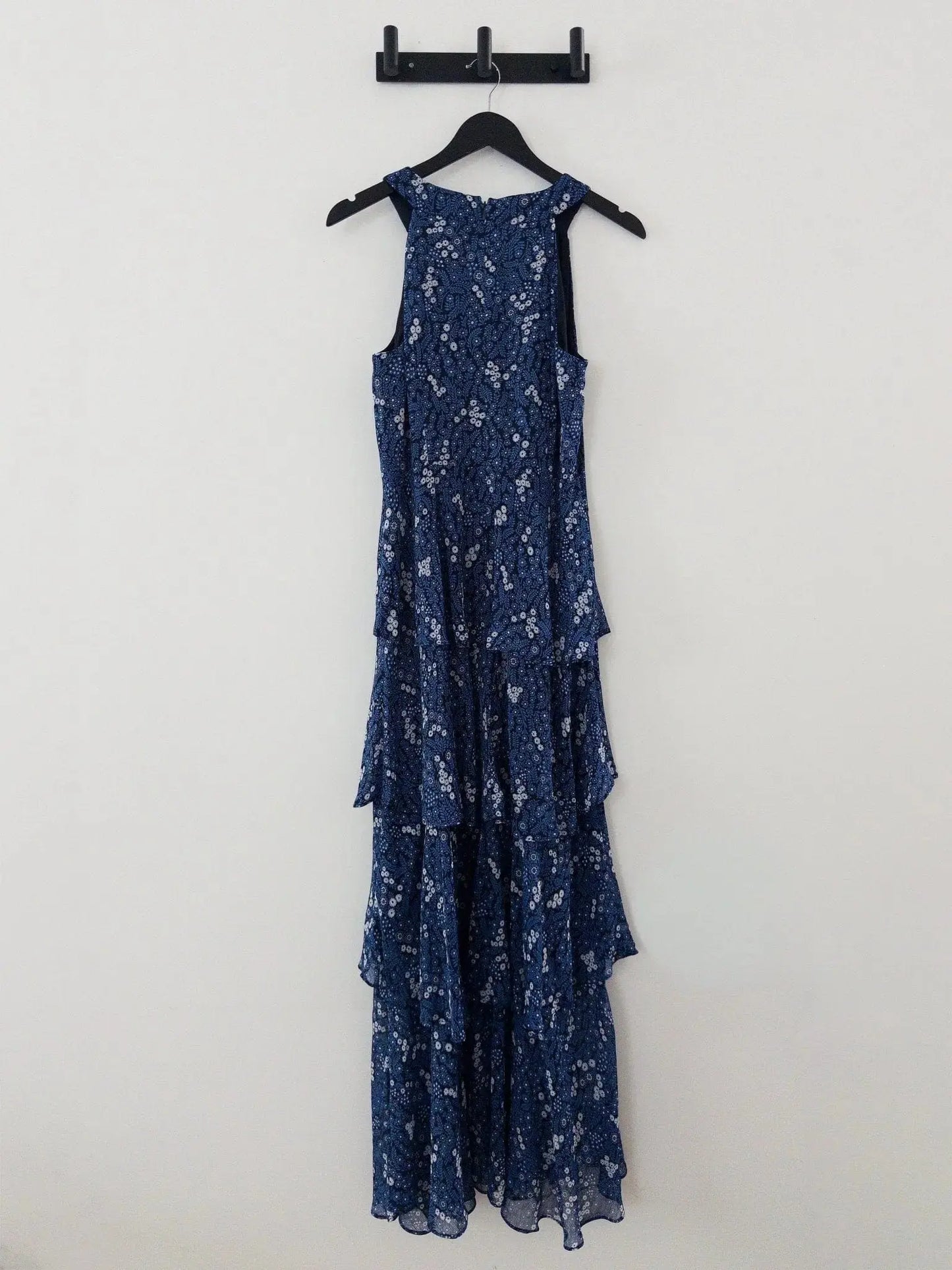 Printed Halter Tiered Maxi Dress Tommy Hilfiger 