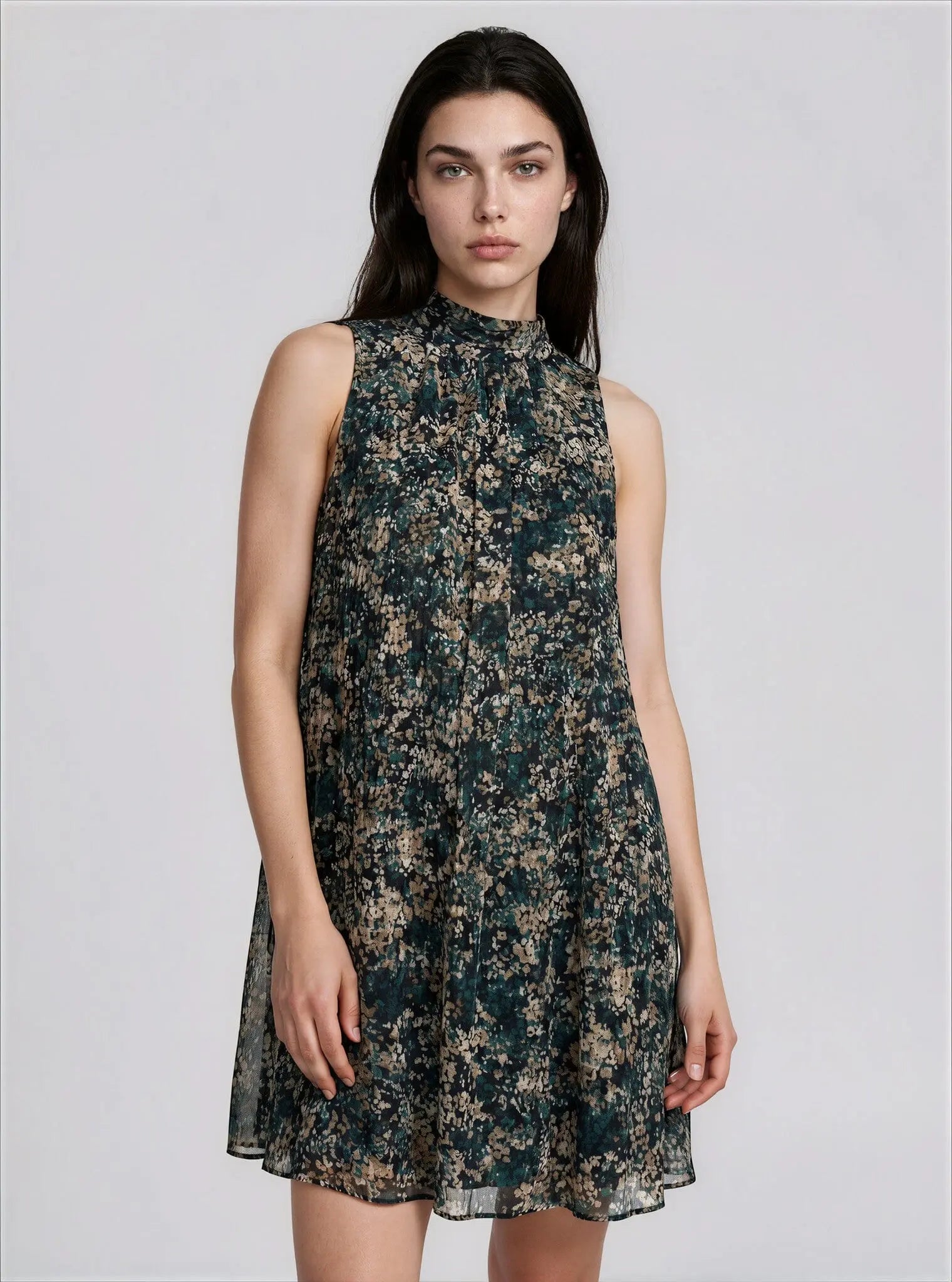 Printed Shift Dress - Layalita