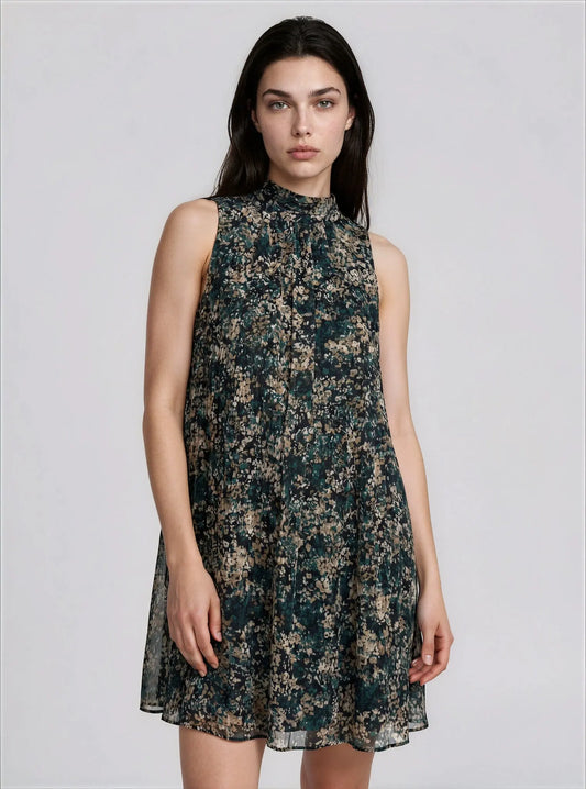 Printed Shift Dress - Layalita