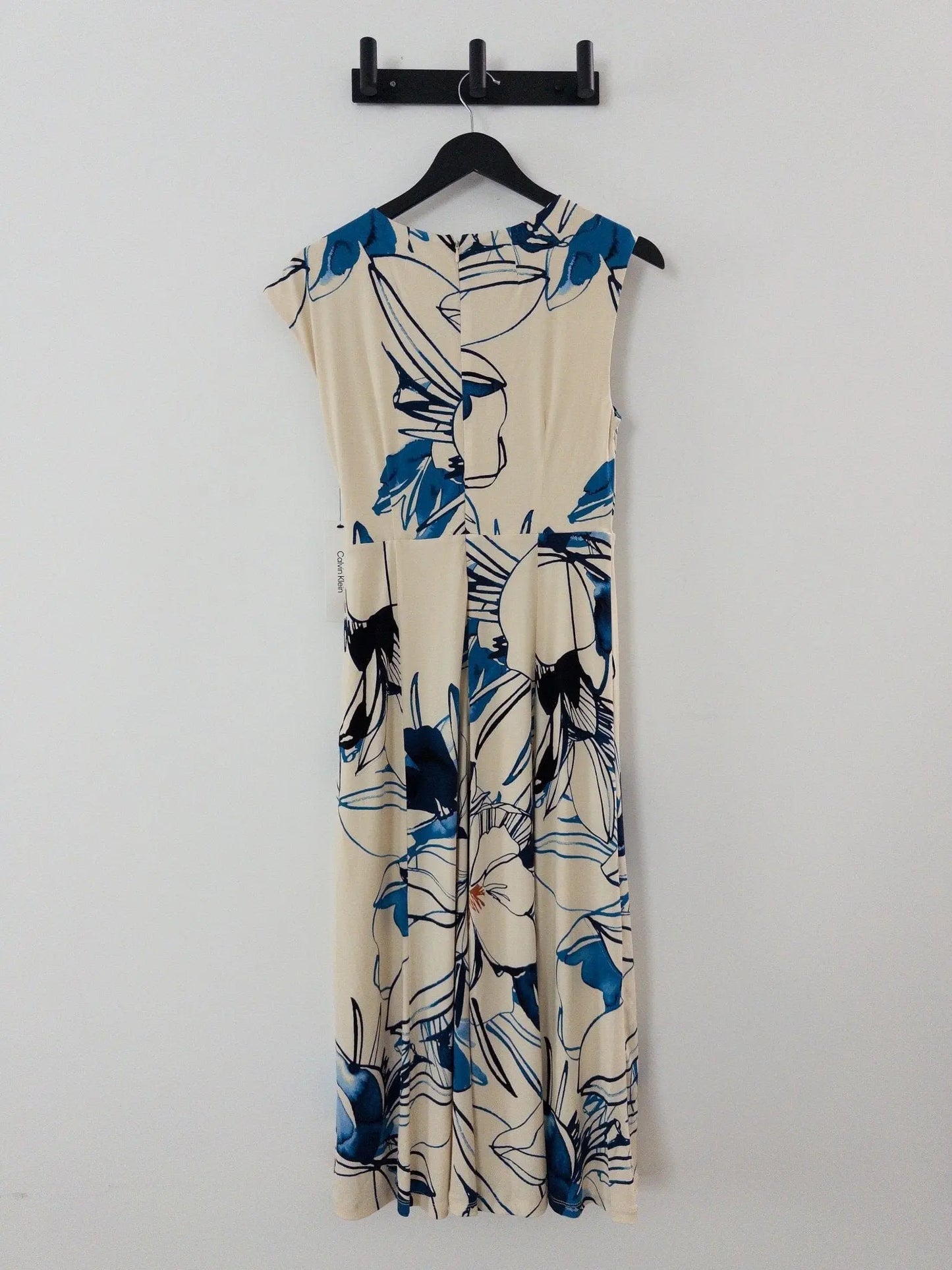 Printed Sleeveless A-Line Dress Calvin Klein 