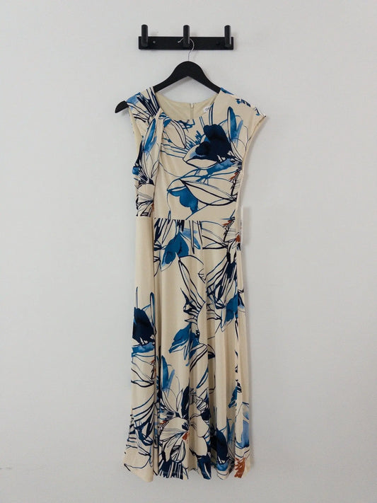 Printed Sleeveless A-Line Dress Calvin Klein 
