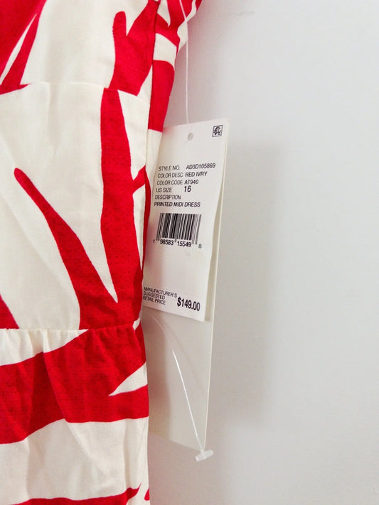 Printed Sleeveless Midi Dress - Layalita