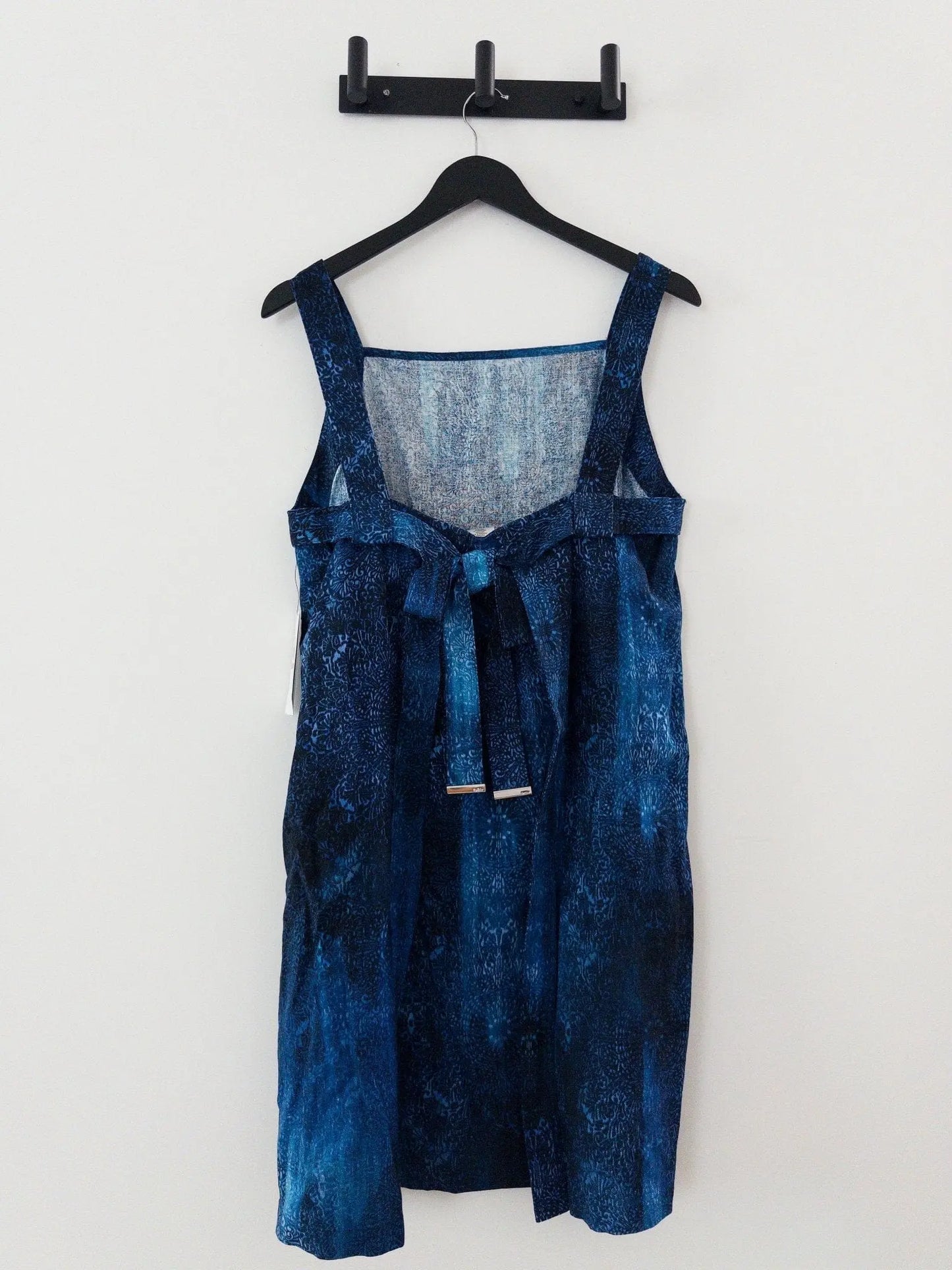Printed Square-Neck Sleeveless Dress DKNY 