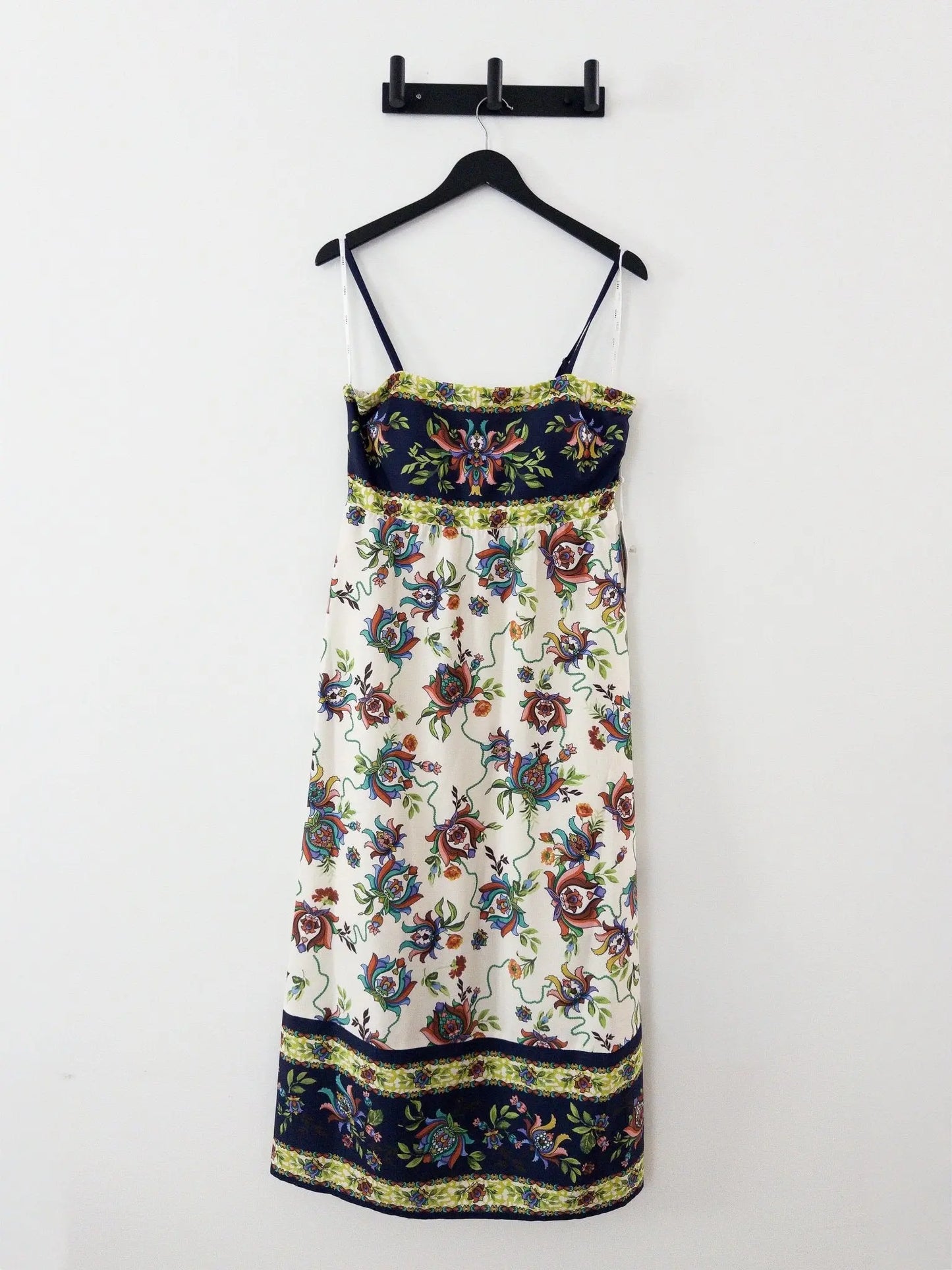 Printed Square-Neck Sleeveless Maxi Dress - Layalita