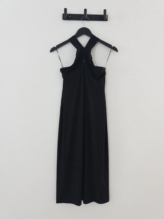 Ribbed Sleeveless Sheath Dress - Layalita