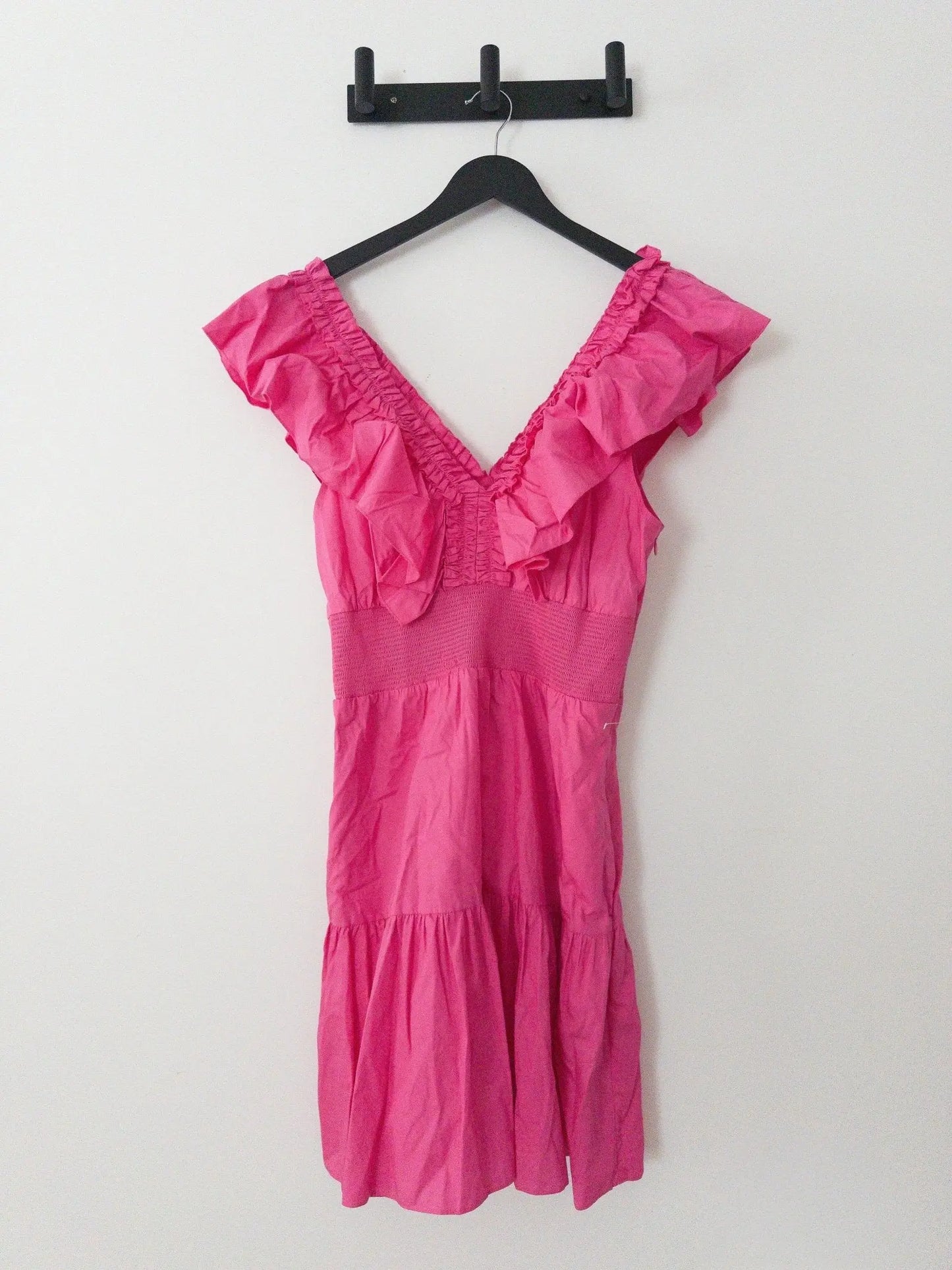 Ruffled Cotton Fit & Flare Dress - Layalita